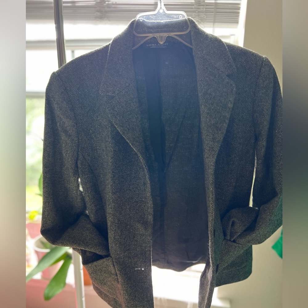 Laura Ashley Wool Jacket/Blazer